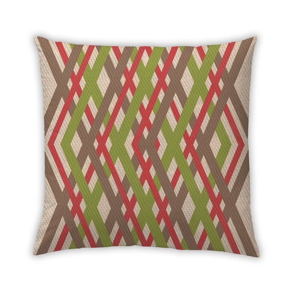 Ahgly Company Indoor Square Contemporary Throw Pillow, 18 inch by 18 inch