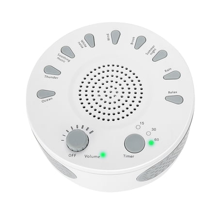Tebru White Noise Sleep Relax Sound Spa Baby Relaxation Soothing Aid Machine