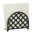 thumbnail image 1 of Porte-serviettes autoportant Collection Lattice, noir, 1 of 4
