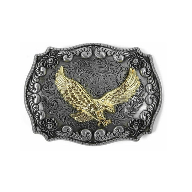 Hebilla de cinturón Sonducket Hombres Vaquero Tangcao Cuerno largo Aleación Durable