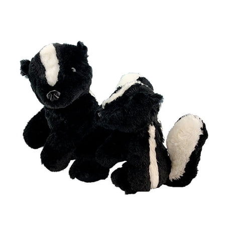 Skunk "Stinker" Hand Stuffed Plush Animal 8inch