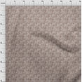 thumbnail image 3 of oneOone Georgette Viscose Brown Fabric Abstract Texture Sewing Craft Projects Fabric Prints By Yard 42 Inch Wide, 3 of 4