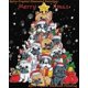 thumbnail image 1 of Pintura de diamante 5f AB para decoración del hogar, mosaico bordado de Papá Noel, muñeco de nieve, perro de dibujos animados, gato, punto de cruz, árbol de Navidad, 1 of 4