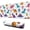 White Dinosaurs Cacti-1, variant on Long Mouse Pads for Desk,White Dinosaurs Clouds Leaves Pattern Desk Mats on Top Of Desks, Desk Mouse Pad Extra Large with 3mm Non-Slip Base and Stitched Edge for Gaming,Office,Work,Home 31.5"x11.8"