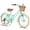 Mint Green, variant on Glerc Missy 26" Girl Bicycle for Youth Over 8 Years Old Kids, Teenager with Wicker Basket, Pink