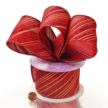 Stripe Ribbon Strap 2 1/2