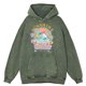thumbnail image 5 of Sudadera con capucha retro desgastada con lavado Sunshine California On The Beach para hombre, sudadera de hip hop, sudadera de moda, sudadera con capucha 100 % algodón de gran tamaño, 5 of 5