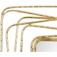 thumbnail image 5 of DecMode 31" x 47" Gold Abstract Wall Mirror with Thin Metal Rectangle Frame, 5 of 13