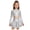 Silver, variant on Kids Girls Sequin Dance Performance Outfit Cheer Uniform Rave Party Festival Clothes Crop Top with Bubble Skirt Gold 10