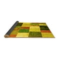 thumbnail image 2 of Ahgly Company Indoor Rectangle Patchwork Yellow Transitional Area Rugs, 8' x 10', 2 of 4