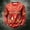 L5-Red, variant on Havenx Halloween Shirts for Men Pumpkin Print Shirt Long Sleeve Crewneck T-Shirts Lightweight Casual Retro Spooky Scary Funny Tee Tops,Black XL