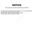 thumbnail image 2 of TOR Front Suspension Control Arm and Ball Joint Assembly Stabilizer Bar Link Kit for Car Buick LaCrosse Regal Allure - Left Right Side (Driver Passenger) KTR-104302, 2 of 2