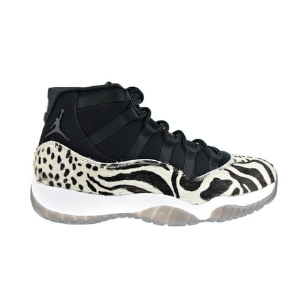 Air Jordan 11 Retro “Animal Instinct” Women's Shoes Black/Gym Red/Sail/White ar0715-010