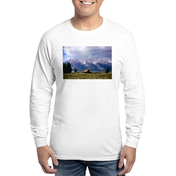 CafePress - Grand Tetons National Park Long Sleeve T Shirt - Unisex Cotton Long Sleeve T-Shirt