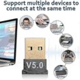 thumbnail image 3 of Compatible Withusb Bluetooth 5.0 Adapter For Pc Win10/8.1/8/7/bluetooth Dongle, 3 of 5