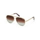 thumbnail image 2 of Gafas de sol Quay High Key, extra grandes, color aviador, color dorado, polarizadas, 2 of 5