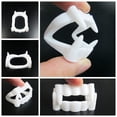 thumbnail image 2 of Dientes De Plástico Blancos Para Halloween, 10 Unidades, Accesorio Para Disfraces, Regalo Para Fiestas, Juguete Divertido, 2 of 7