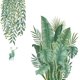thumbnail image 1 of Muraul Pegatinas Arte de la pared Pegatinas para muebles Planta verde Pegatinas de PVC para decoración de sala de estar / dormitorio / habitación de los niños / cocina JM, 1 of 5