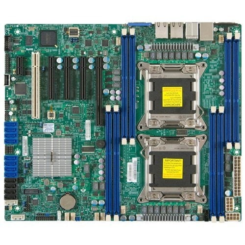Supermicro Computer X9DRL-iF Server Motherboard Intel C602 Chipset Socket R LGA-2011 Retail Pack X9DRL-IF-O by Supermicro Computer