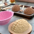 thumbnail image 5 of Homelife Human Heart Fondant Mold Silicone Brain Shape Cake Mold for Baking Cake Cupcake Non-Stick Jelly Chocolate Candy Mold for Parties Festivals Polymer Clay Resin Mold, 5 of 13