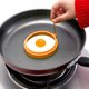 thumbnail image 1 of Molde de Cocina Anillos de silicona para cocinar huevos, molde redondo para tortitas de huevo para utensilios de cocina (naranja) Ehuebsd Libre de BPA, 1 of 6
