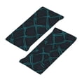 thumbnail image 4 of Motion Adornment Sweatband 15 In Both Men And Women Can Stretch Breathable Soft Perspiration For Hiking Walking Running Exercise Argyle Plaid Darkturquoise_2, 4 of 8