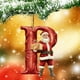 thumbnail image 1 of Personalized Acrylic Alphabet Christmas Ornaments DIY Hanging Decorations for Tree and Home, 1 of 7