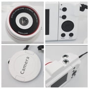 PRINxy HD Flip Screen Selfie SLR Camera 16 Megapixel 2.4 Inch Flip Screen Micro SLR Digital Camera,16 Times Digital Zoom,Electronic Antishake White