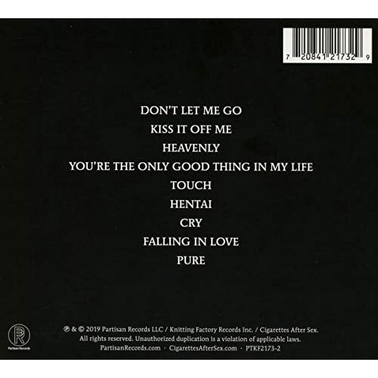 Cigarettes After Sex - Cry - Music & Performance - CD