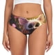 thumbnail image 1 of Balery Adorable Fluffy Bat Ropa Interior de Algodón para Mujer con Dibujo – Braguitas Cómodas y Elásticas, Estilo Clásico-X-Large, 1 of 6