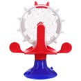 thumbnail image 1 of Cat Treat Dispenser Toy Windmill Shape ABS TPR Multi Color for Cats Slow Feeder Practical Durable, 1 of 8