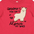 thumbnail image 4 of Inktastic Grandma's You Say Alpaca My Bags Boys or Girls Baby T-Shirt, 4 of 5