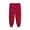 Red, variant on JFOPQVSM Baby Elastic Waist Pants Soft Cotton Linen Harem Summer Fall Long Pants Trousers Thin Infant Sunscreen Pants (0-24M)