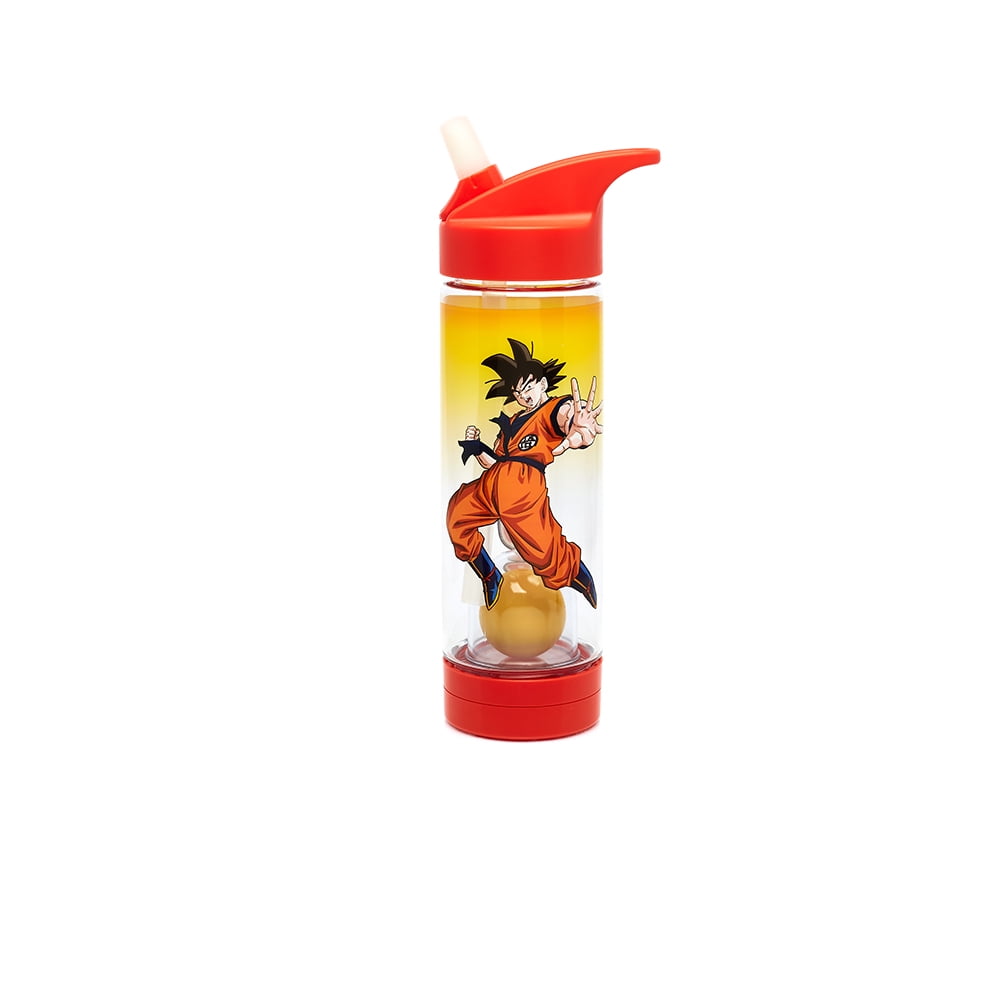 Official Licensed Dragon Ball Z Water Bottle W/ Molded Dragon Ball