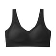thumbnail image 2 of PInxai Bras for Women No Underwire Wide Straps Underwear Comfortable Breathable Basic Bralette with Support, 2 of 5