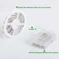 thumbnail image 4 of Tira de luces LED Marreal, 2 m, 120 LED, batería remota, resistente al agua, 4 of 7