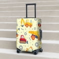 thumbnail image 3 of Wukai Heavy Equipment Elastic Luggage Cover: Personalized Protection for Your Suitcase - Fits 19~29-inch, Washable & Durable Travel Companion-Medium, 3 of 8