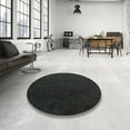 thumbnail image 4 of Ahgly Company Machine Washable Indoor Rectangle Industrial Modern Light Black Area Rugs, 5' x 8', 4 of 7