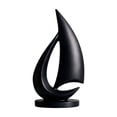 thumbnail image 2 of Modern Sculptures Home Decor, Sailboat Decor Ornament, Boat Decorations Statue Decor, Art Sculptures and Statues, Sailboat Gifts Home Office Bathroom Shelf Decor, 2 of 6
