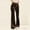 #12Brown, variant on Byworldtasic Women's Velvet Pants with Drawstring Waist Wide Legs Casual Lounge Pants Side Slit Trousers