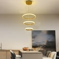 thumbnail image 6 of Nordic Luxury Chandelier Ceiling Light High Brightness Chandelier (3-colored light Gold), 6 of 10