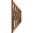 thumbnail image 3 of Ekena Millwork 46 3/4"W x 10"H x 3/8"T Tilden Fretwork Moulding, Maple, 3 of 13
