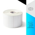 thumbnail image 3 of Zebra 3 x 1 in Thermal Transfer Polyester Labels Z-Ultimate 3000T Permanent Adhesive Shipping Labels - 1 in Core - 8 Rolls, 3 of 7
