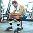 thumbnail image 6 of Coolnut Polka Dots Compression Socks for Men & Women 1 Pack, Knee High Stockings for Running, Sport, Hiking & Travel, 6 of 6