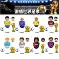 thumbnail image 2 of Nuevo modelo de personaje de jugador de fútbol de ladrillo de estrella deportiva, juguete de bloques de construcción para niños, regalo de Navidad TV6501 TV6502, 2 of 4