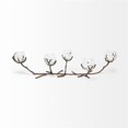 thumbnail image 3 of Mercana Vine II Distressed Gold Metal Creeper Five Candle Table Candle Holder, 3 of 5