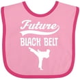 thumbnail image 3 of Inktastic Martial Arts Future Black Belt Karate Boys or Girls Baby Bib, 3 of 4
