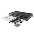 thumbnail image 6 of REPTI-ZOO Reptile Glass Terrarium, Double Hinge Door with Screen Ventilation Reptile 36" x 18" x 18", Black, 6 of 6