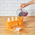 thumbnail image 3 of Tovolo Animal Popsicle Molds Zoo Crew Set of 4 Reusable Popsicle Molds with Sticks Bear Lion Monkey Elephant, BPA Free Silicone Pop Maker for Kids, Dishwasher Safe Animal Ice Molds for Frozen Treats, 3 of 9