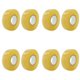 thumbnail image 1 of Paquete de 8 Cintas de Hockey Multipropósito Transparente Espinillera Calcetín Cinta Rollo Equipo Deportivo 2,4 cm X 28 M, 1 of 5